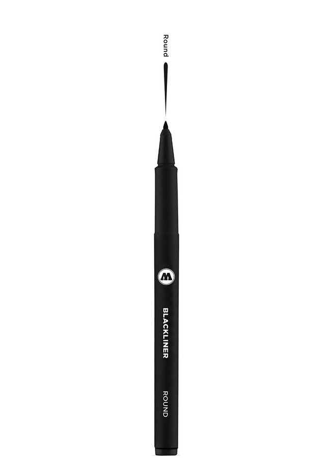 Molotow Blackliner Pen Round Tip Black Permanent Ink 1 Each (703.211)  - Image 4