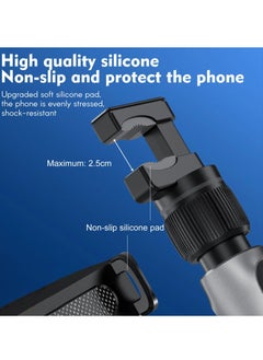 Topcore Car Phone Holder Adjustable Car Mobile Stand Compatible For iPhone 15 Pro,15 Pro Max,13 mini | Car Phone Holder | Phone Holder Car - Black  - Image 5