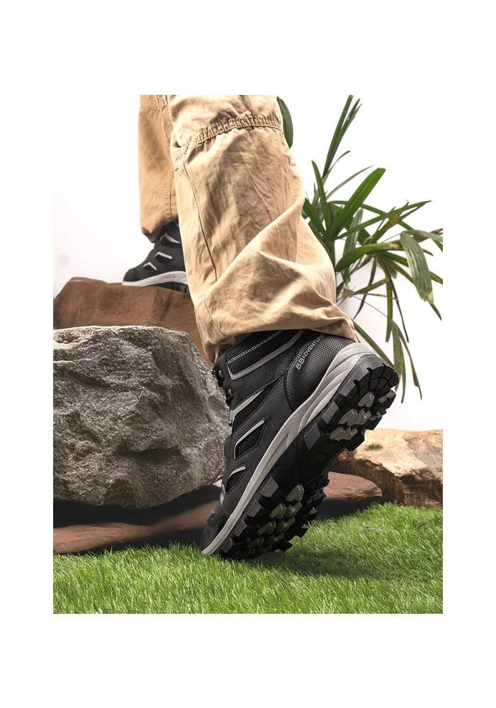 Bacca Bucci Black ENDURO High-Top Outdoor Hiking Boots for Men | Best Price UAE