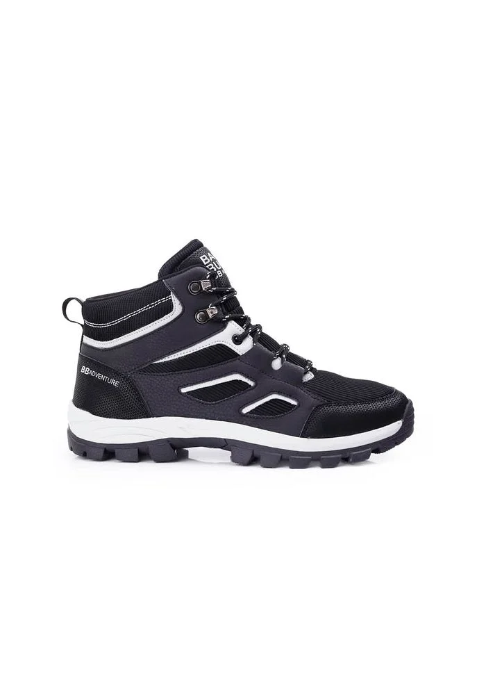 Bacca Bucci Black ENDURO High-Top Outdoor Hiking Boots for Men | Best Price UAE