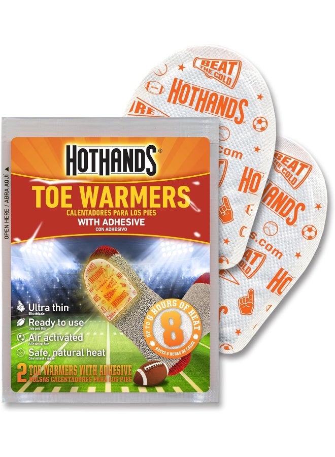 HotHands Game Day Hand & Toe Warmers - Long Lasting Safe Natural Odorless Air Activated Warmers - 24 Pair OF Hand Warmers & 8 Pairs Of Toe Warmers - Image 5