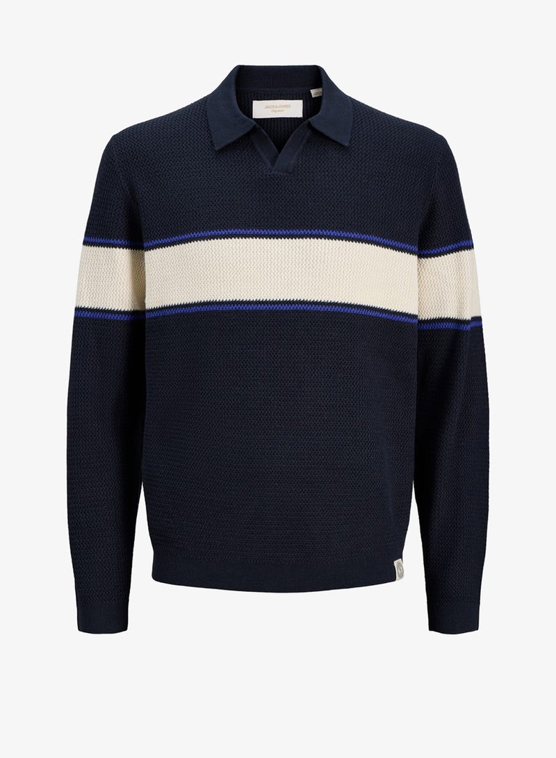 JACK & JONES Casual Long Sleeve Polo - Image 5