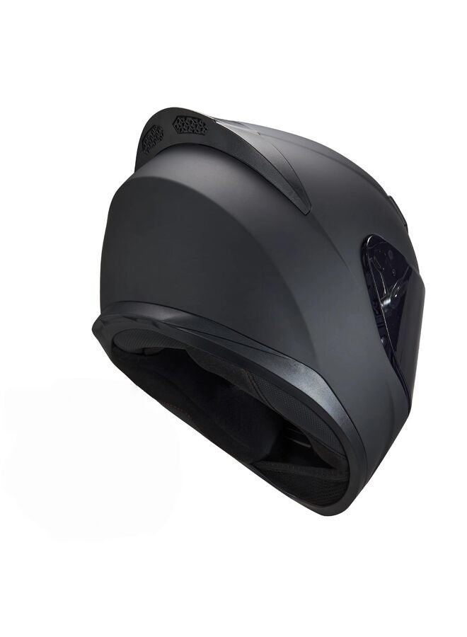 Full Face Helmet Black Motorcycle Helmet Motorcycle Motorbike Street Bike Racing Helmets for Adults WS-607 DOT Approved (with Black Visor, XL) - Image 2