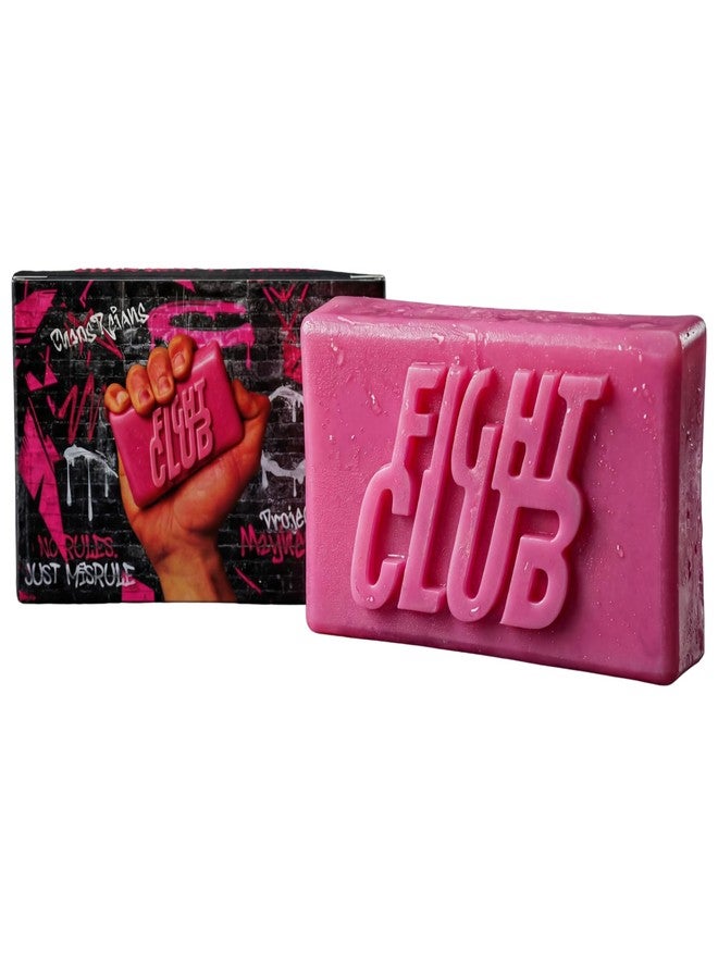 إيه أس في بي شوب صابون ASVP Shop Underground Fight - فيلم نادي تايلر دوردن - صابون استحمام بقطران الصنوبر الوردي مع علبة - Image 1