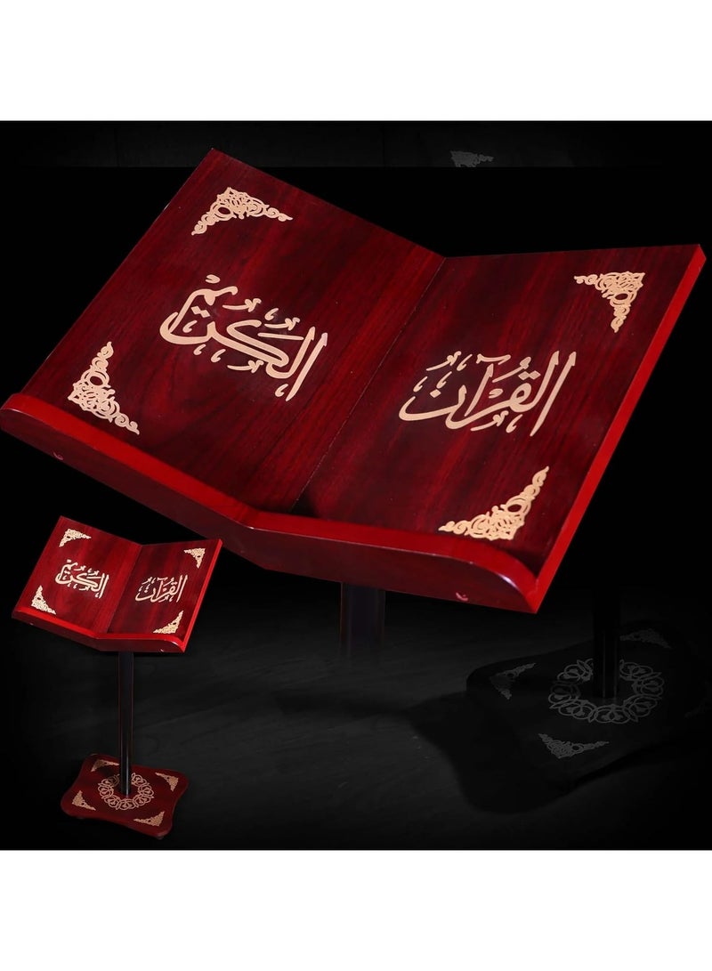 REBENUO Muslim Quran Book Stand, Size Large (Red) - Image 2