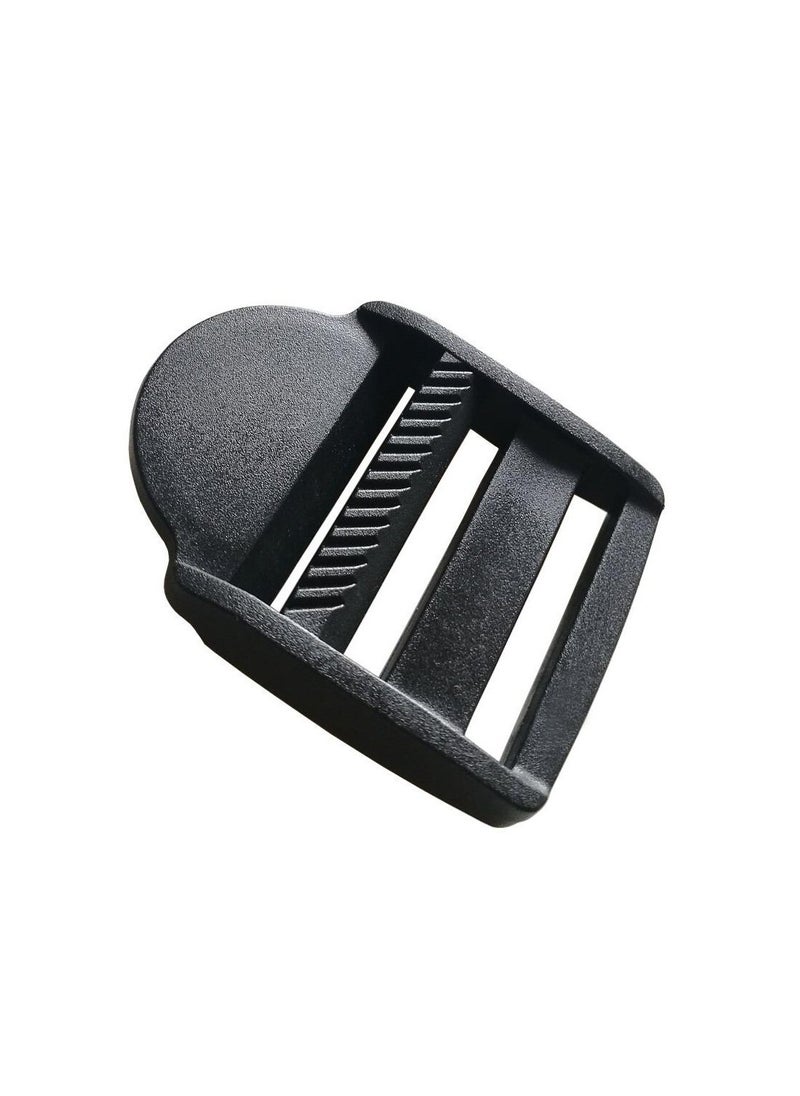 D DrNeeko D DrNeeko 10 Pcs 112 38mm Plastic Slide Buckle Tension Locks Triglide for Belt Backpack Camping Bag Belt Suitcase Black 