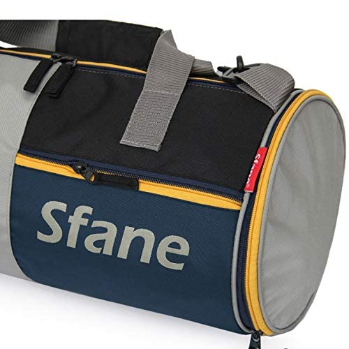 Sfane Gym Bags for Men with Separate Shoe Compartment Sports Gym Bag for Women Duffle Bags for Gym, Duffel Bags Sports Bag- Navy Blue - Image 5