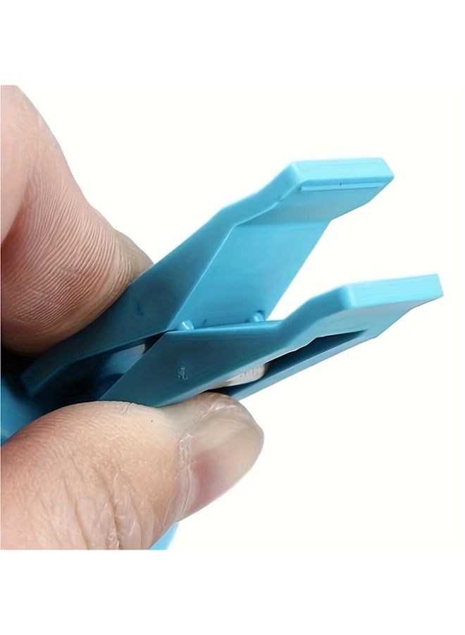 Black 2pcs Multi Functional Suction Cup Clips Glasses Card Holder For Car - Image 2