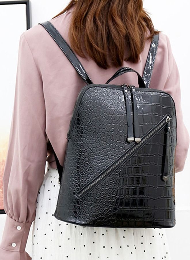 6 Piece Crocodile Pattern Composite Bag Set  - Image 4