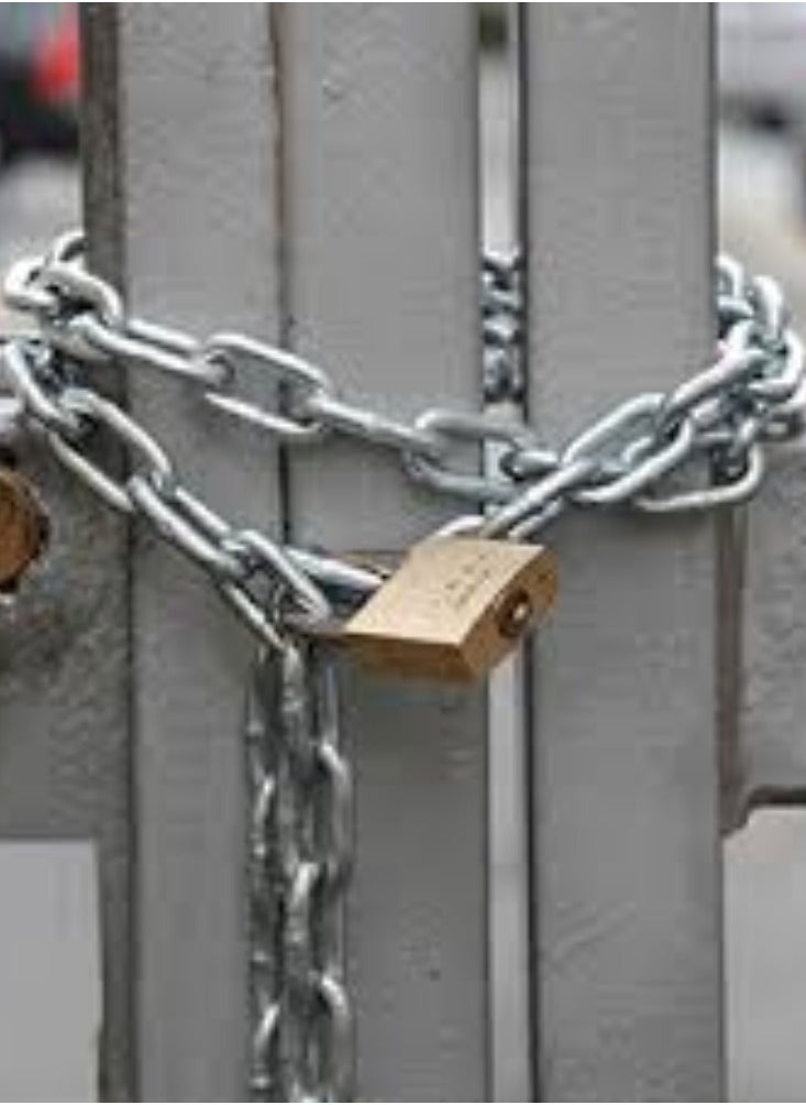 KNP KNP 8 MM Multipurpose Heavy Duty GI Chain (7.5m) is a robust and versatile chain designed for heavy-duty applications.  - Image 4