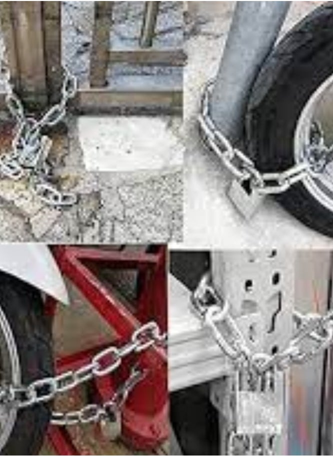 KNP KNP 8 MM Multipurpose Heavy Duty GI Chain (7.5m) is a robust and versatile chain designed for heavy-duty applications.  - Image 3