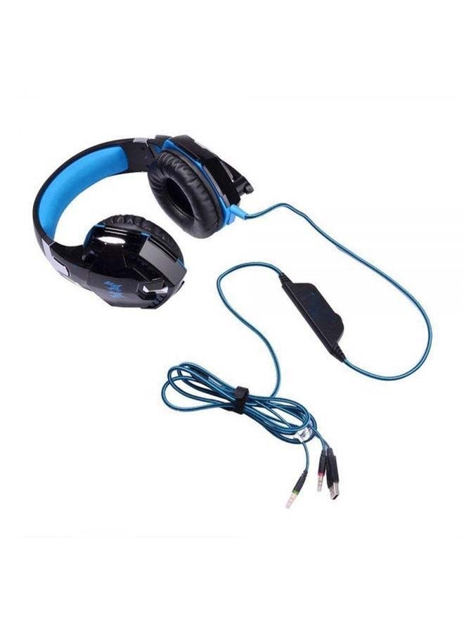 Wish Gaming Wired Over the Ear Headsets with Mic & LED - G2000 Edition For PS4/PS5/Xbox one/Xbox Series/Nintendo Switch And PC - Image 4