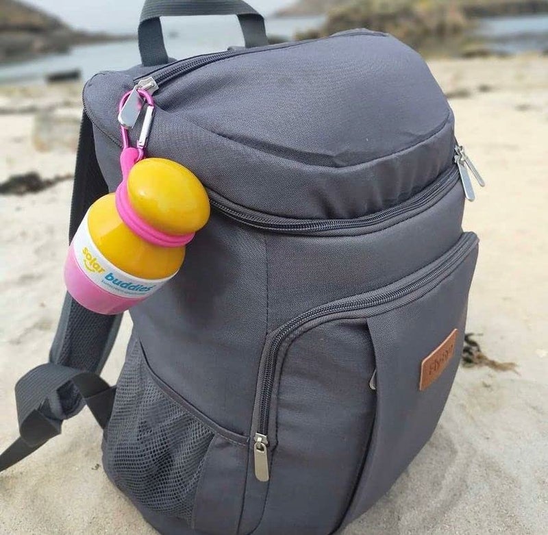 Solar Buddies Blue Clip Sunscreen Applicator Bottle or Water Bottle NOT Included.* (Blue) - Image 2