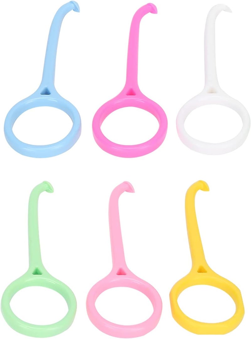 Big Man Aligner Remover Tool, Food-Grade Plastic Accessory for Oral Care (6 Pieces in Various Colors) - Image 2
