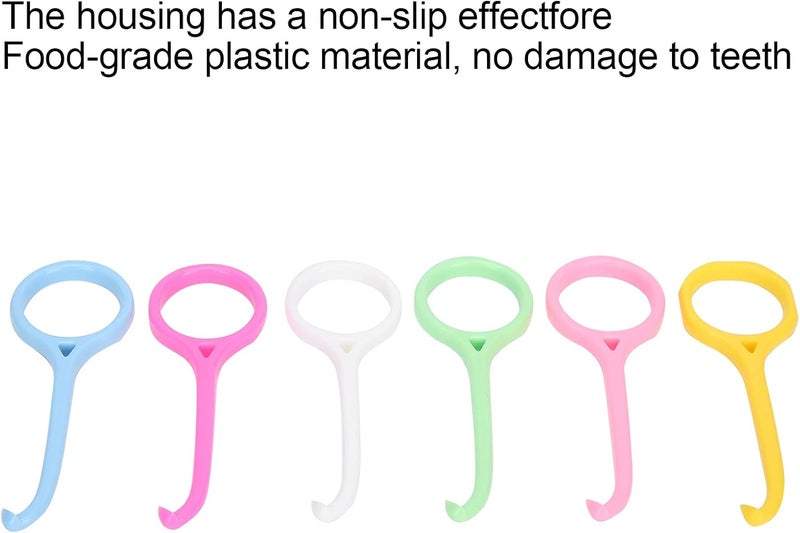 Big Man Aligner Remover Tool, Food-Grade Plastic Accessory for Oral Care (6 Pieces in Various Colors) - Image 5