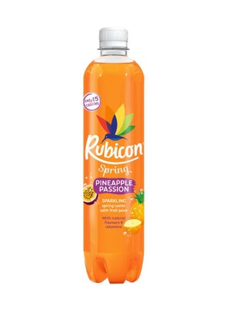 Sparkling Spring Water With Real Fruit Pineapple And Passion
