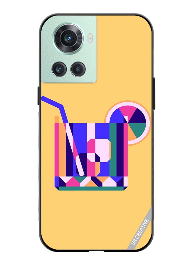 VR CREATIVE Protective Case Cover For OnePlus Ace Juice Cup Design Multicolour - Image 1