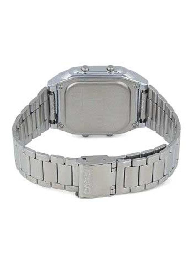 CASIO Men Stainless Steel Digital Watch DB-360-1A - 43 mm - Silver - Image 2