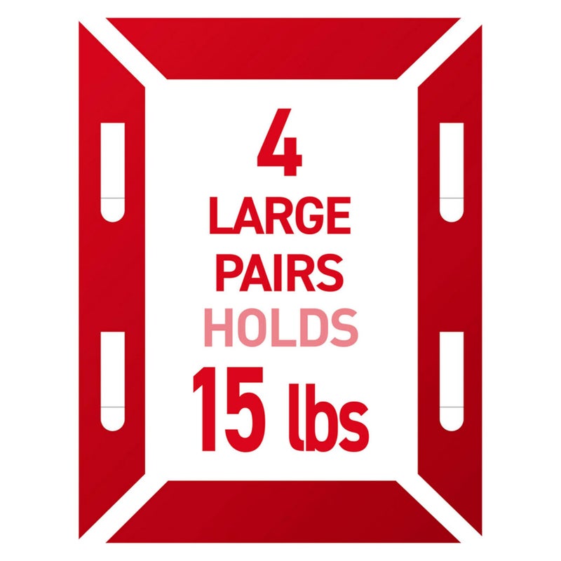 Command 15 lb Large Picture Hanging Strips 40 Pairs, (80 Command Strips) Damage Free Hanging Picture Hangers, No Tools Great for Home Decor, Black Adhesive - Image 3