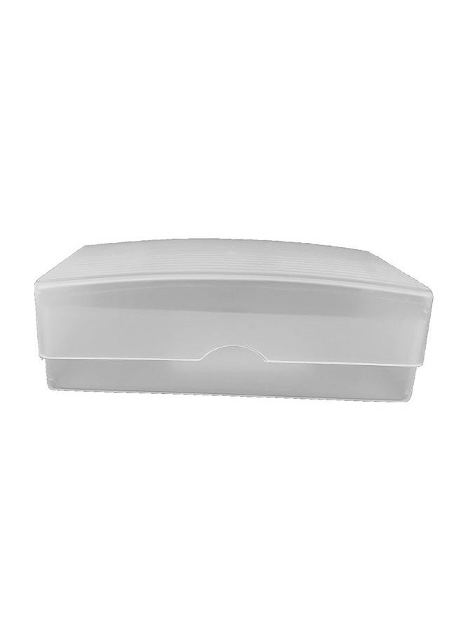 American Comb Two Piece Soap Box - Clear - Image 2