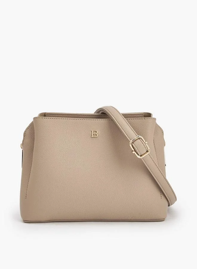 Flora Bella By Shoexpress Flora Bella Crossbody Bag with Detachable Shoulder Strap