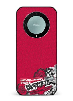 Protective Case Cover For Honor X9b Multiple Logo Sticker Design Multicolour