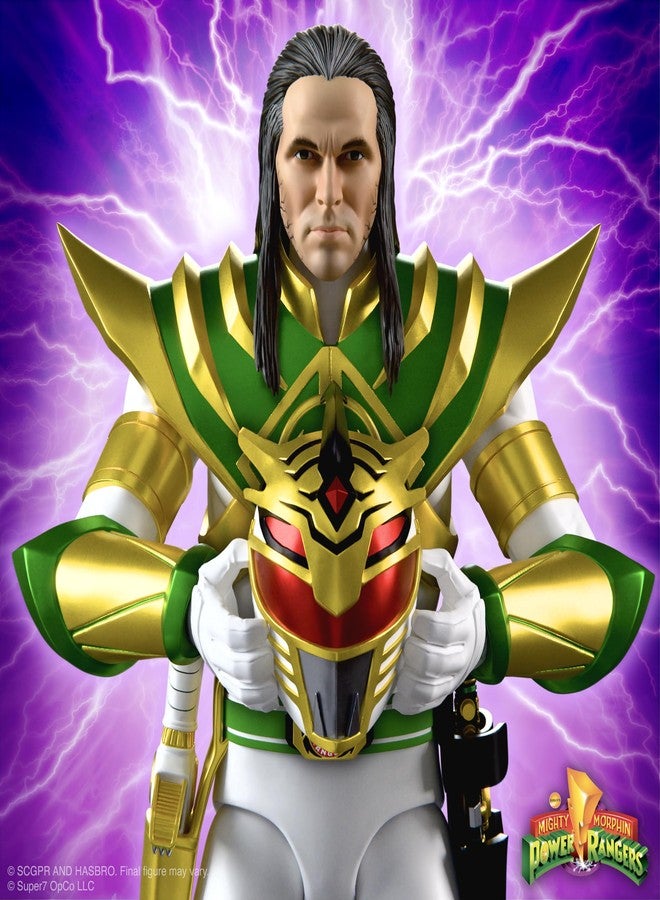 Super7 ULTIMATES! Mighty Morphin Power Rangers Lord Drakkon - 7" Power Rangers Action Figure with Accessories Classic TV Show Collectibles and Retro Toys - Image 5