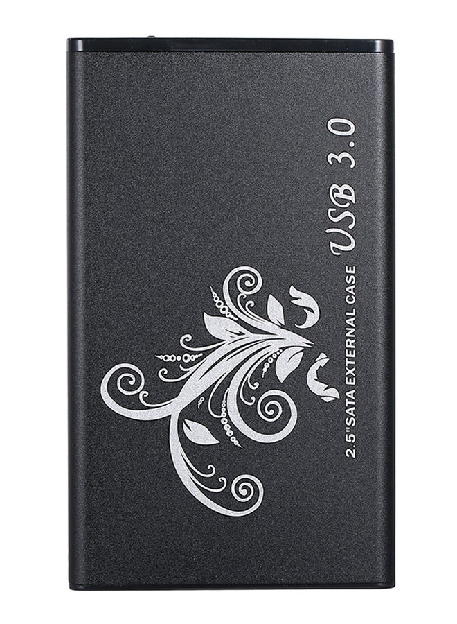 HDD Case SATA Converter Adapter External Hard Drive Black - Image 1