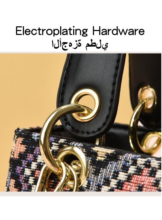 SHABILI Women's Fashion Shoulder Bags, Ladies Doll Charm Handbag Tote Bags Clutch Bag, Portable Small Bag Phone Bag Crossbody Bag Satchel Bag Beach Bag Carry Bag for College Students and Teenagers - Image 5