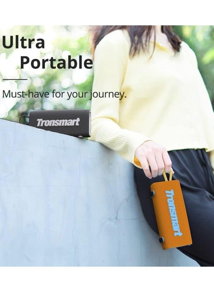 Tronsmart Trip Portable Bluetooth Speaker, Wireless Waterproof Speaker with 10W Output, IPX7 Waterproof, 20H Playtime, Built-in Mic (Orange) - Image 5