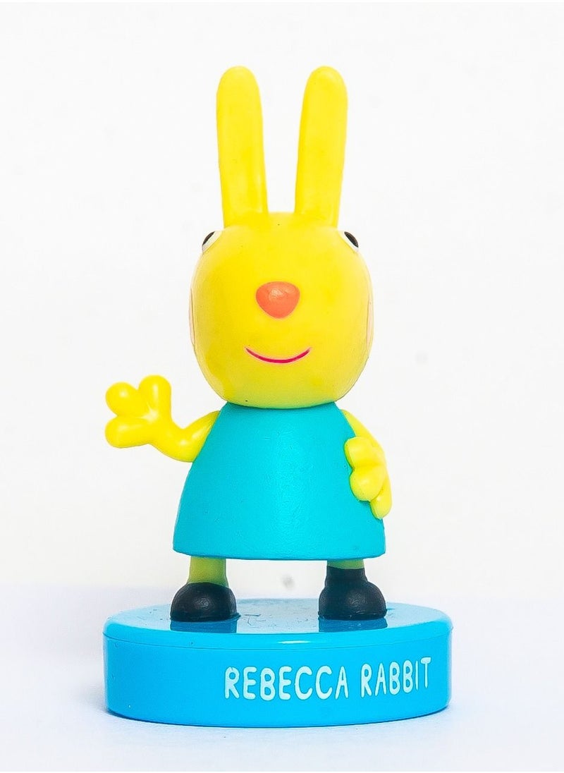 Peppa Pig - Peppa Pig stampers 2 pack window box. (Rebecca rabbit & Peppa pig) - Image 1