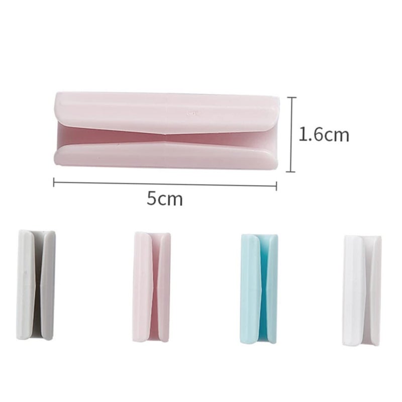 OUNONA Non Slip Bed Sheet Fasteners Mattress Pads Saver Elastic Metal Clips 12 Pieces - Image 3