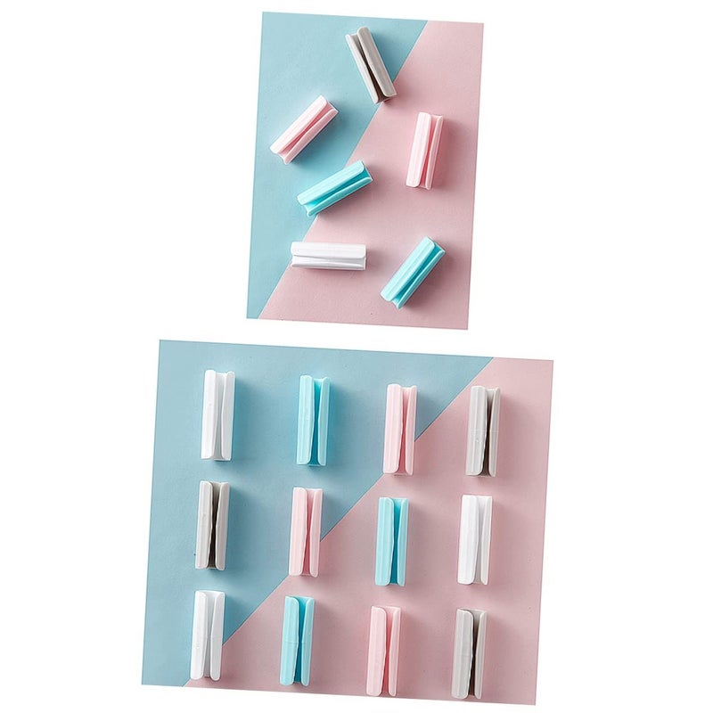 OUNONA Non Slip Bed Sheet Fasteners Mattress Pads Saver Elastic Metal Clips 12 Pieces - Image 4