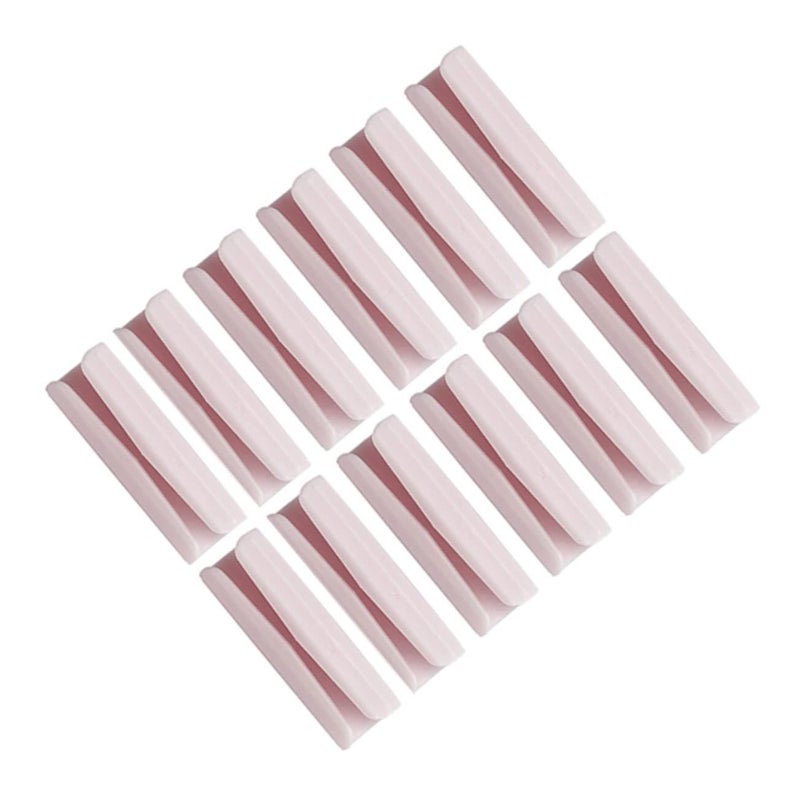 OUNONA Non Slip Bed Sheet Fasteners Mattress Pads Saver Elastic Metal Clips 12 Pieces - Image 2