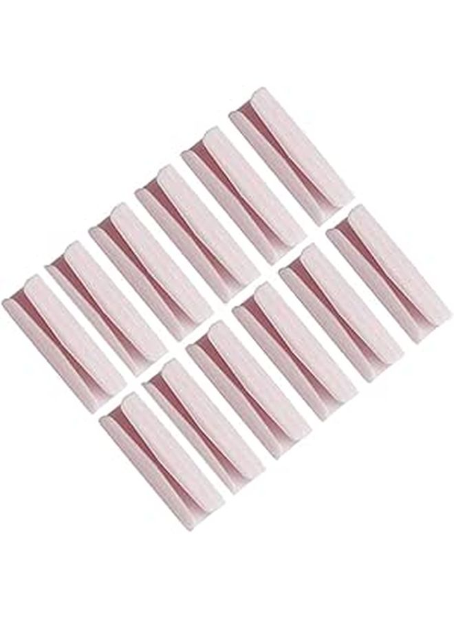 OUNONA Non Slip Bed Sheet Fasteners Mattress Pads Saver Elastic Metal Clips 12 Pieces - Image 1