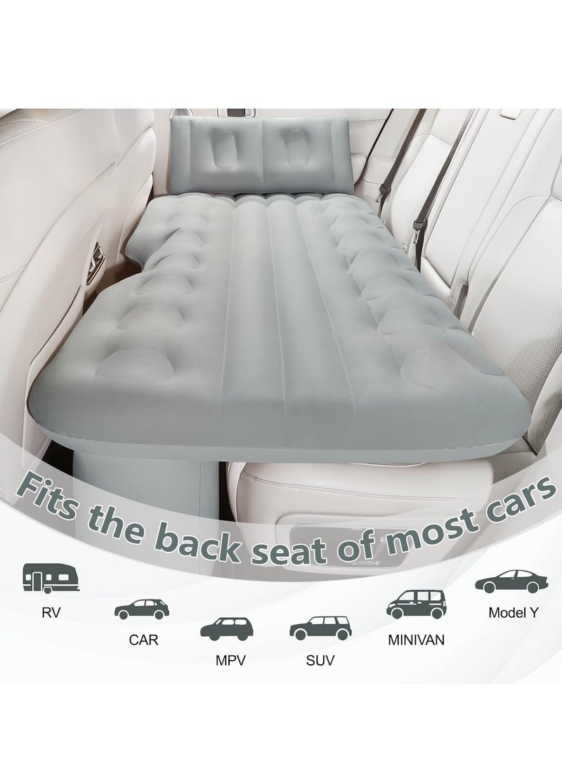 ايتي لايف مرتبة هواء للسيارة - مضخة هواء مدمجة أوتوماتيكية مطورة للنفخ والتفريغ السريع، مرتبة هوائية محمولة قابلة للطي لسيارة الدفع الرباعي للتخييم والعطلات والأنشطة الخارجية والنوم وسرير السيارة ومقعدها الخلفي يتحمل حتى 330 رطلاً - Image 3