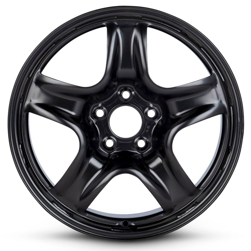 For 20072010 Saturn Aura 17 Inch Painted Black Rim OE Direct Replacement Road Ready Car Wheel