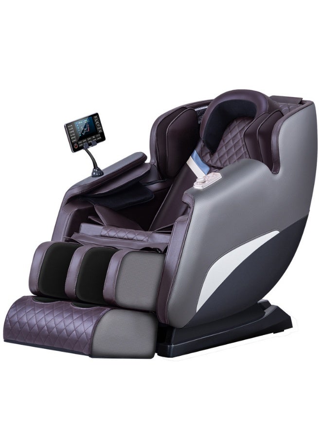 اكس برو 5 كرسي التدليك الإلكتروني الفاخر متعدد الوظائف، أريكة كبسولة الفضاء، جهاز تدليك كامل الجسم، النسخة الصينية، مسار SL، وسائد هوائية، تدفئة، شاشة تعمل باللمس، وتدليك القدمين - Image 1