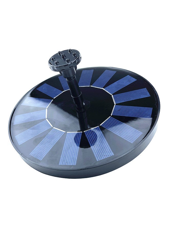 Generic Solar Powered Water Pump 1.7W Solar Panel Water Fountain Bird Bath Small Pond Garden Decoration  - Image 1