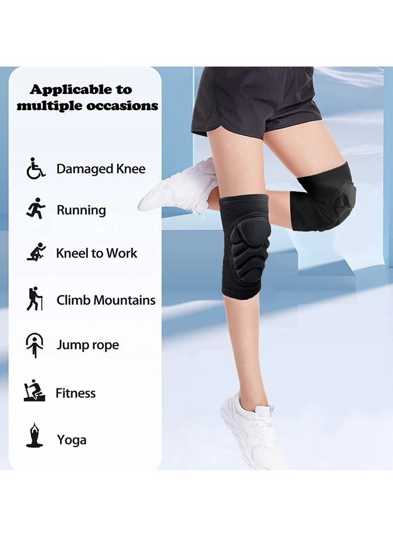 AROAQ 1 Pair Extreme Sports Protective Knee Pads Support for Cycling Snowboard Roller Skating Skateboard ( XLarge) - Image 4