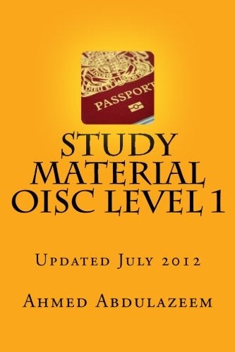 CREATESPACE Study Material OISC Level 1 - Image 2