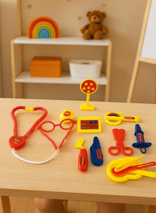 ShopMeFast Kids Doctor Pretend Play Kit Combo - Medical Toys, Educational Role-Play, Birthday Return Gifts for Boys & Girls, Multicolour (Doctor Set - 14 Pcs) - Image 4