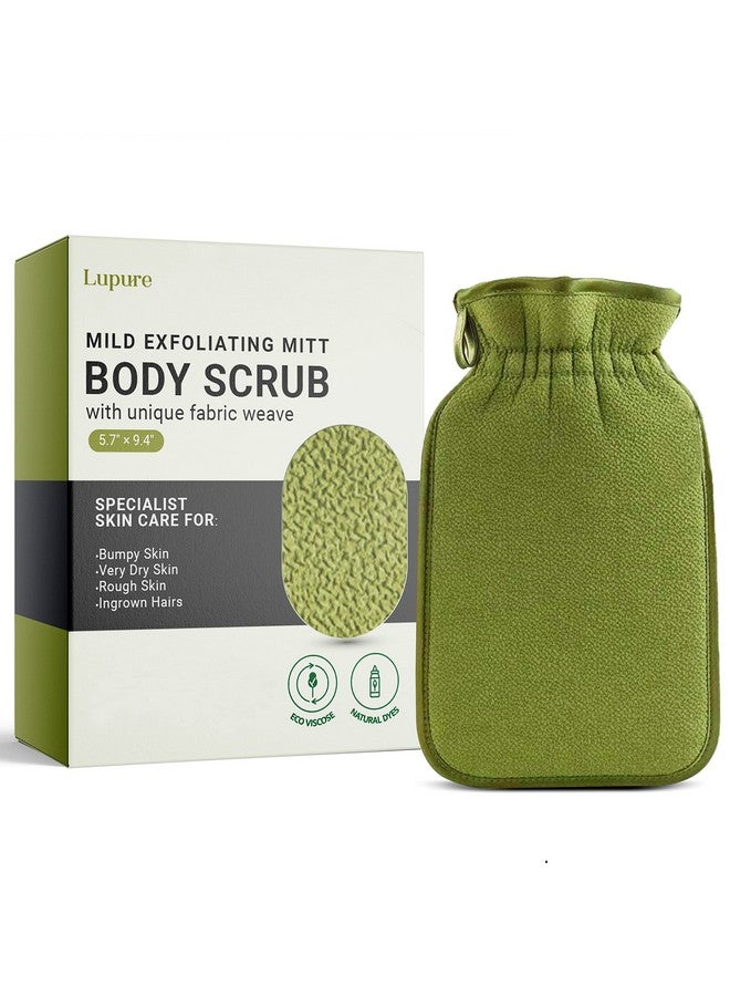 Lupure Deep Exfoliating Mitts Body Scrub For Soft Skin Exfoliating Glove & Skin Cleanser Lift Away Dead Skin Great For Spray Tan Removal Or Keratosis Pilaris - Image 1