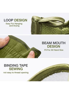 Lupure Deep Exfoliating Mitts Body Scrub For Soft Skin Exfoliating Glove & Skin Cleanser Lift Away Dead Skin Great For Spray Tan Removal Or Keratosis Pilaris  - Image 4