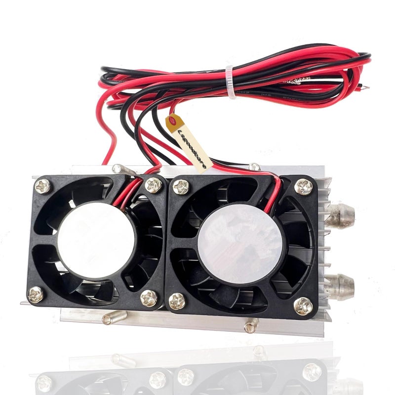 Lsgoodcare 120W Semiconductor Refrigeration Cooler Kit DIY Peltier Cooler 12V TEC1-12706 Peltier Heatsink Module kit Thermoelectric Peltier Water Cooling System for DIY Car Electronic Refrigerator - Image 5