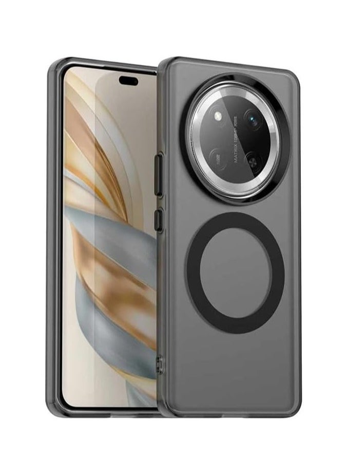 General Clear Case Compatible with Honor X9c 5G/Honor X60 Pro, Compatible with Mag-Safe, Shockproof High-Grade Protection, Yellowing Resistant, Magnetic Classic Hybrid Case  - Image 1