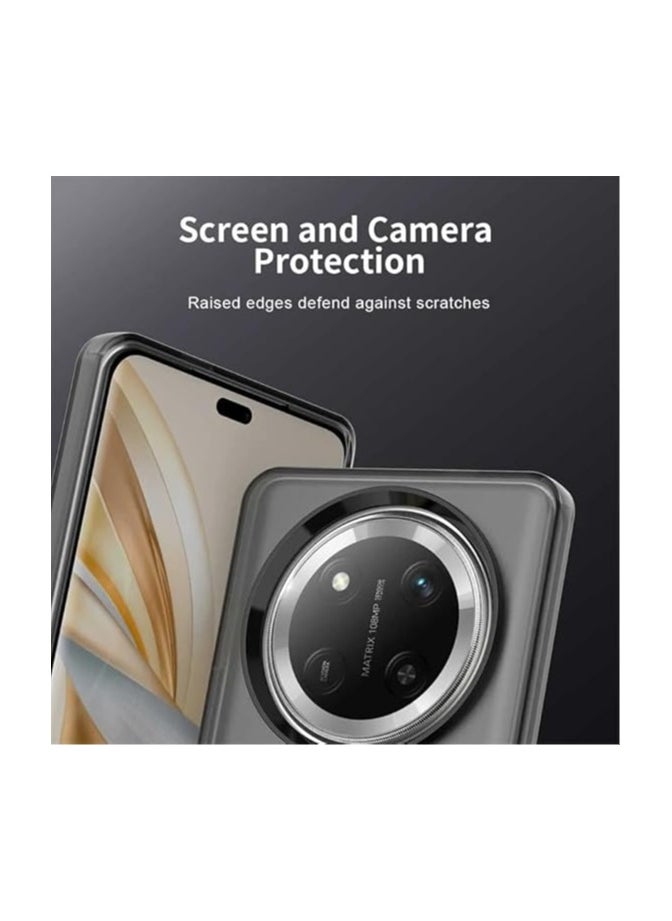 General Clear Case Compatible with Honor X9c 5G/Honor X60 Pro, Compatible with Mag-Safe, Shockproof High-Grade Protection, Yellowing Resistant, Magnetic Classic Hybrid Case  - Image 3