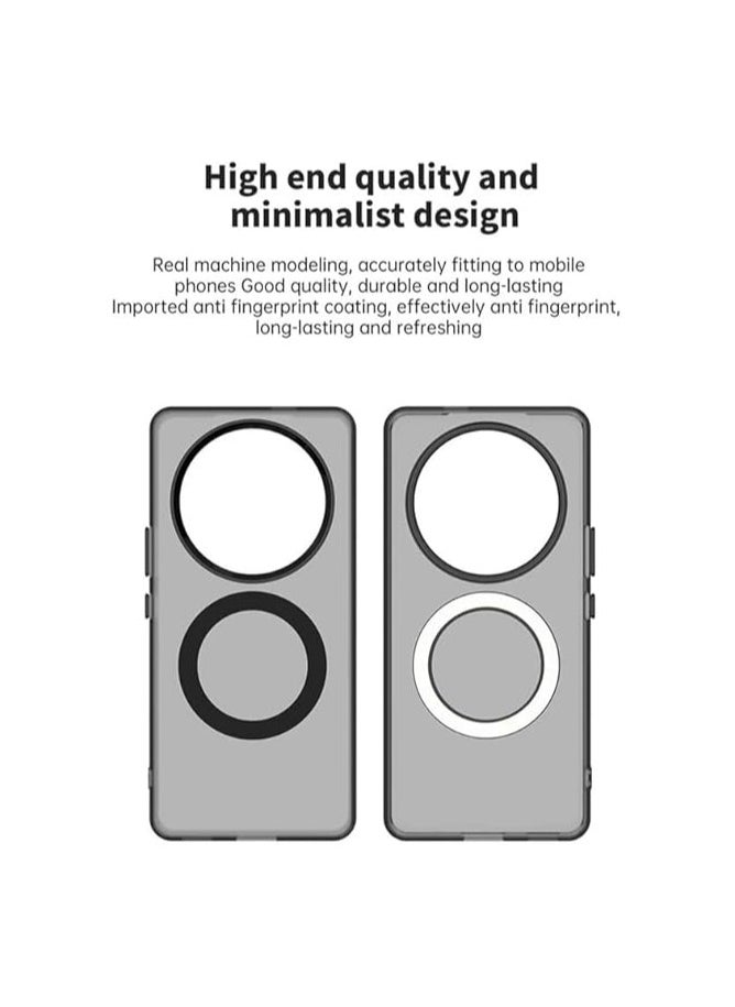 General Clear Case Compatible with Honor X9c 5G/Honor X60 Pro, Compatible with Mag-Safe, Shockproof High-Grade Protection, Yellowing Resistant, Magnetic Classic Hybrid Case  - Image 4