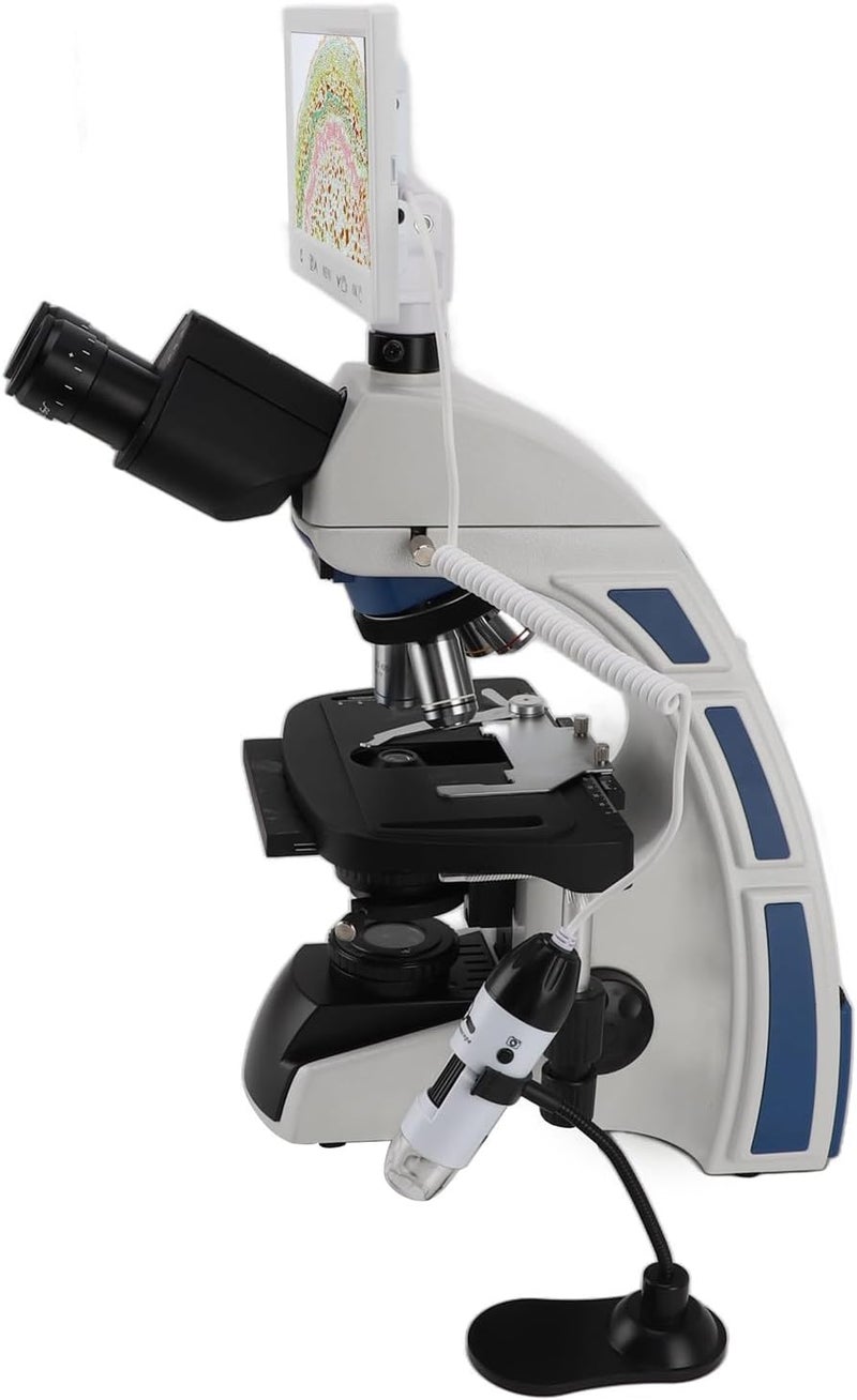 كلاراكو يوفر المجهر الرقمي ثلاثي العينيات تكبيرًا عاليًا في علم الأحياء مع شاشة محسنة AC100 240V 60Hz، ويكبر بشكل مكثف مع التميز لمستوى الخبراء - Image 2
