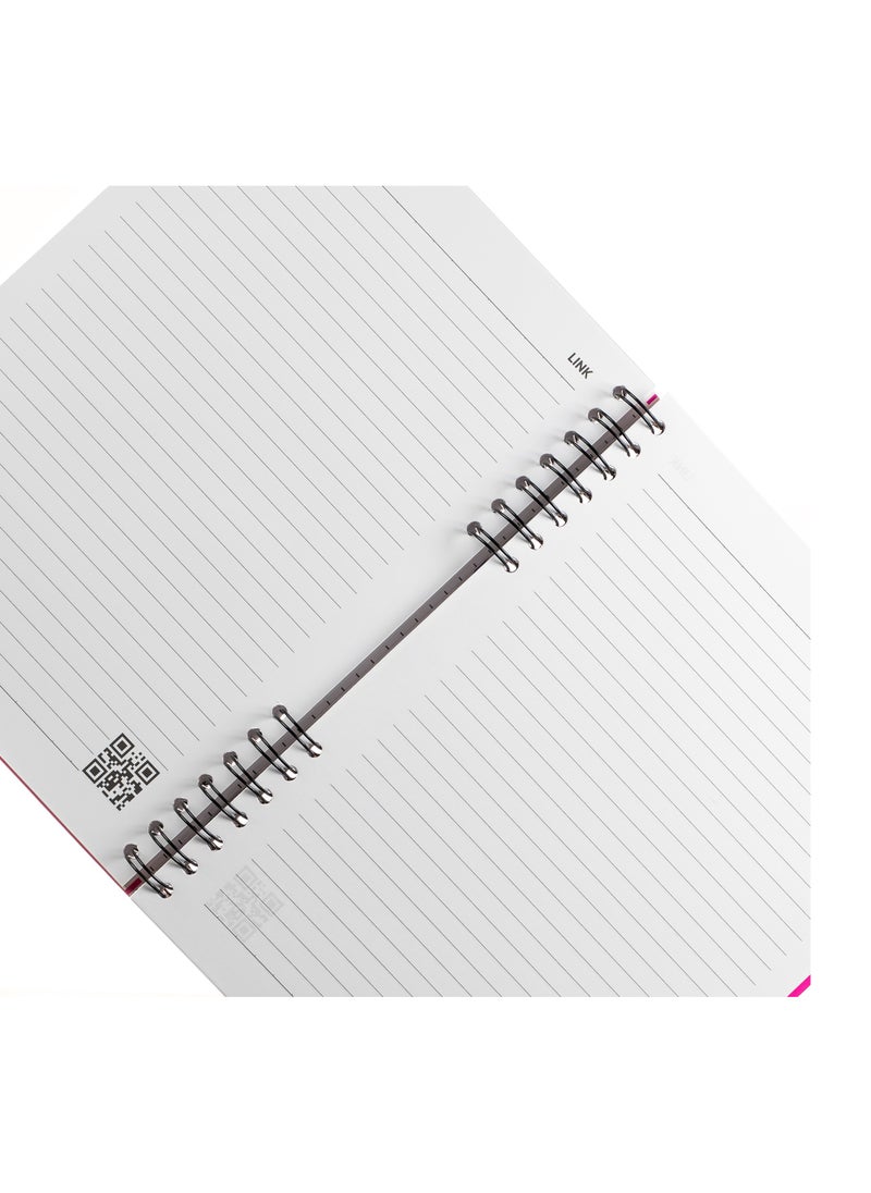 Bravo Bravo Link Notebook - Hard Cover - 120 Sheets - 1 Subject - Lime Green  - Image 3